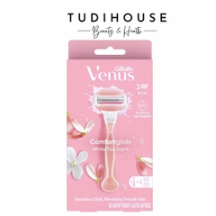 Set dao cạo GILLETTE VENUS Comfortglide White Tea