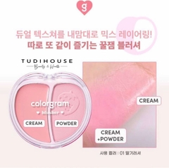 Má hồng Colorgram Tintin Dory Duo Blusher 5g