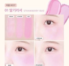 Má hồng Colorgram Tintin Dory Duo Blusher 5g