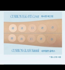 Phấn nước trang điểm Cushion Fwee Glass Natural 13g