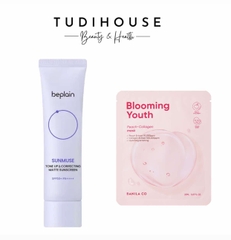 Kem Chống Nắng Beplain Nâng Tông Da Sunmuse Tone Up & Correcting Matte Sunscreen 50ml (Màu tím nhạt)