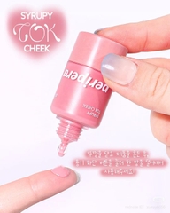 Má hồng kem Peripera Syrupy Tok Cheek 9g