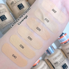 [ tặng cọ nền ] Kem Nền Catrice HD Liquid Coverage Foundation 30ml