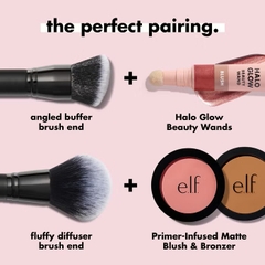 Cọ 2 đầu ELF Cream & Powder Face Brush