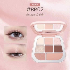 Bảng phấn trang điểm mắt gồm 8 màu FOCALLURE 8 PAN PRESSED POWDER PALETTE
