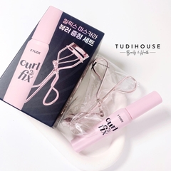 Set mascara Etude Fix Curl + bấm mi