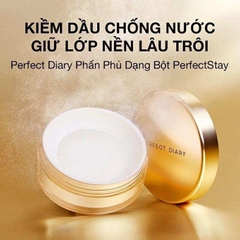 Phấn Phủ Perfect Diary  Weightless Soft Velvet Blurring Loose Powder 7g - TRONG SUỐT