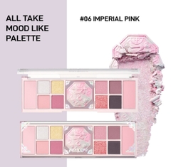 Bảng mắt Peripera All Take Mood Like Palette - 06 Imperial Pink