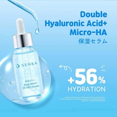 Combo Serum Senka Deep Moist 3X HA  30ml và kem dưỡng Some By Mi Beta Panthenol 50ml
