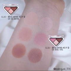 Phấn mắt 3 màu Clio Essential Shadow - 04 Nude Fly