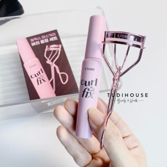 Set mascara Etude Fix Curl + bấm mi - MÀU NÂU