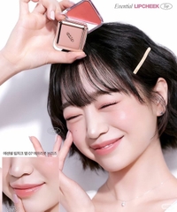 2 in 1 son dưỡng kiêm má hồng Clio Essential Lip & Cheek Tap 4.5g - 07 Apricot Breeze