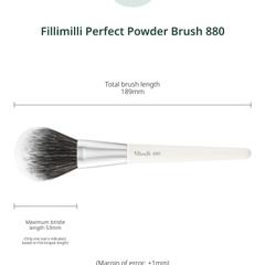 Cọ phấn phủ Fillimilli Perfect Powder Brush 880