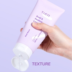 Sữa Rửa Mặt Tiam  Snail & Azulene Low pH Cleanser 200ml