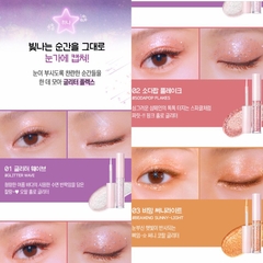 Nhũ mắt Peripera Sugar Twinkle Liquid Glitter - MÀU 01