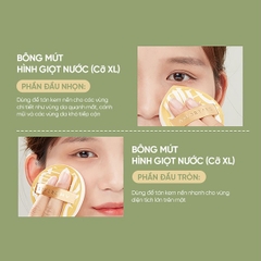 Set 2 bông mút Amortals ( size XL) + cọ che khuyết điểm