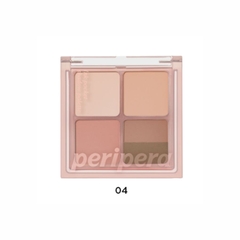 Bảng mắt Peripera Pocket Ink Pocket Shadow Palette  04 You Know What Mute Is