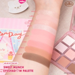 Bảng Phấn Mắt 9 Ô Odbo Kitten Day & Puppy Day Eyeshadow Palette