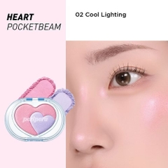 Peripera Heart Pocket Beam - 02 Cool Lighting