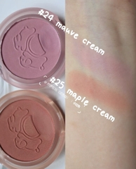 Má hồng kem  Peripera Pure Blushes - 24 MAUVE CREAM