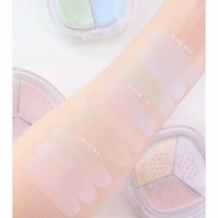 Phấn Phủ Dạng Bột Wakemake Stay Fixer Multi Color Powder 4g #02 Light Skin