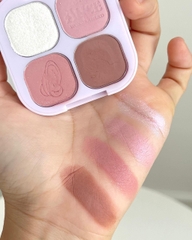 Phấn mắt 4 ô Clio Pro Eye Palette Cube - 04 Oyster In A Dream