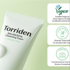 Sữa rửa mặt Torriden Balanceful Cleansing Foam 150ml