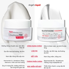 Kem Dưỡng  Angel’s Liquid 7 Day Whitening Program Glutathione 700 V-Cream 50ml