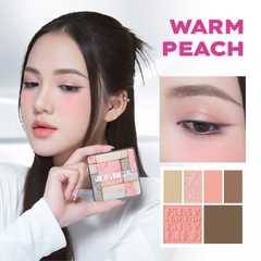 Bảng phấn mắt đa năng Lemonade Aesthetic Multi-task Palette 10.8g - WARM PEACH