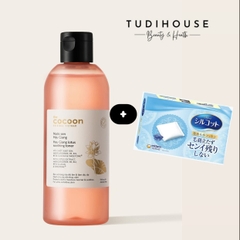 [ TẶNG BÔNG SILCOT ] Nước Cân Bằng Cocoon Sen Hậu Giang Làm Dịu Da Nhạy Cảm 310ml