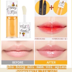 MẪU MỚI 2023 - Dầu dưỡng môi Apieu Honey Milk Lip Oil