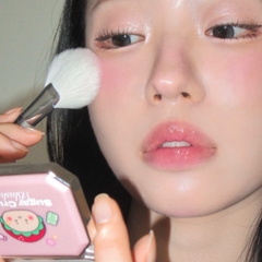 Set má hồng Alternative Stereo Sugar Crunch Blusher - 02 Mauve Creme + cọ