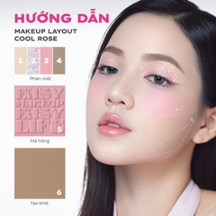 Bảng phấn mắt đa năng Lemonade Aesthetic Multi-task Palette 10.8g - COOL ROSE