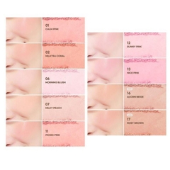 Má hồng Peripera PURE BLUSHED SUNSHINE CHEEK