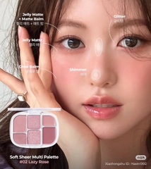 [ DATE 12/2026 ] Wakemake Soft Sheer Multi - 02 Lazy Rose