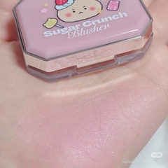 Set má hồng Alternative Stereo Sugar Crunch Blusher - 02 Mauve Creme + cọ