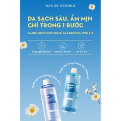 Nước Tẩy Trang Làm Sạch Sâu Nature Republic Good Skin Cleansing Water 500ml