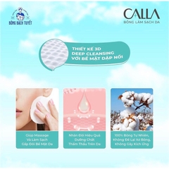 Bông tẩy trang bạch tuyết Calla - túi 0.5KG
