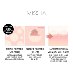 Phấn phủ kiềm dầu MISSHA Airy Pot Pact - Pink 5g