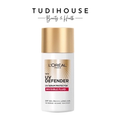 Kem Chống Nắng L'Oreal Paris UV Defender Serum Protector Invisible Fluid Mỏng Nhẹ 50ml