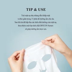 Mặt nạ giấy Torriden Dive In Mask 27ml