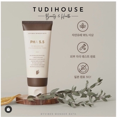 Sữa Rửa Mặt Byvibes Wonder Bath PHA 5.5 PH Balancing PHA Cleansing Foam 130ml