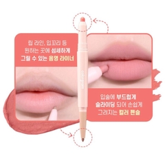 Bút kẻ viền môi 2 đầu Colorgram All In One Overlip Maker