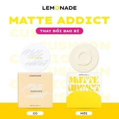 PHẤN NƯỚC DÀNH CHO DA KHÔ VÀ DA THƯỜNG LEMONADE MATTE ADDICT CUSHION