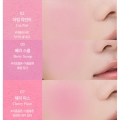 Má hồng thạch ( sự kết hợp giữa kem và phấn) Clio Air Blur Whip Blush