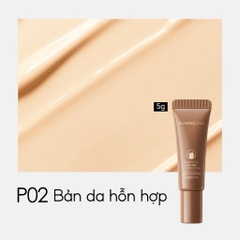 mini 5ml - kem nền Carslan Traceless Lasting Foundation màu P02