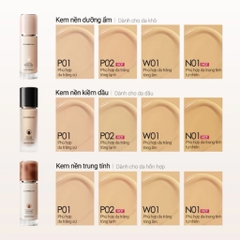 mini 5ml - kem nền Carslan Traceless Lasting Foundation màu P02