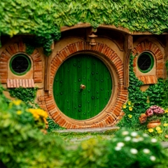 WETA Workshop Polystone - Lord of the Rings - Hobbit Hole - Bag End