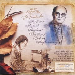 ĐĨA CD VŨ THÀNH AN - HỒI KÝ KHÔNG TÊN