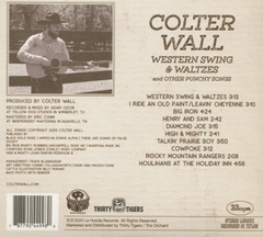 CD COLTER WALL - WESTERN SWING & WALTZES